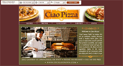 Desktop Screenshot of ciaopizza.org